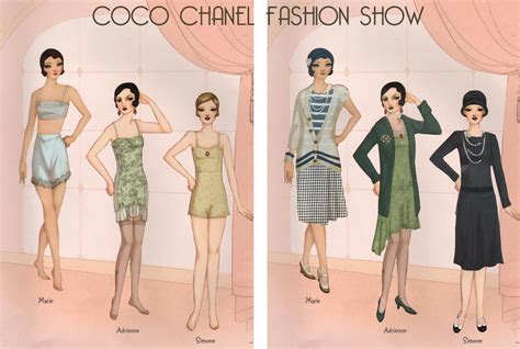 coco chanel designs 1920s.